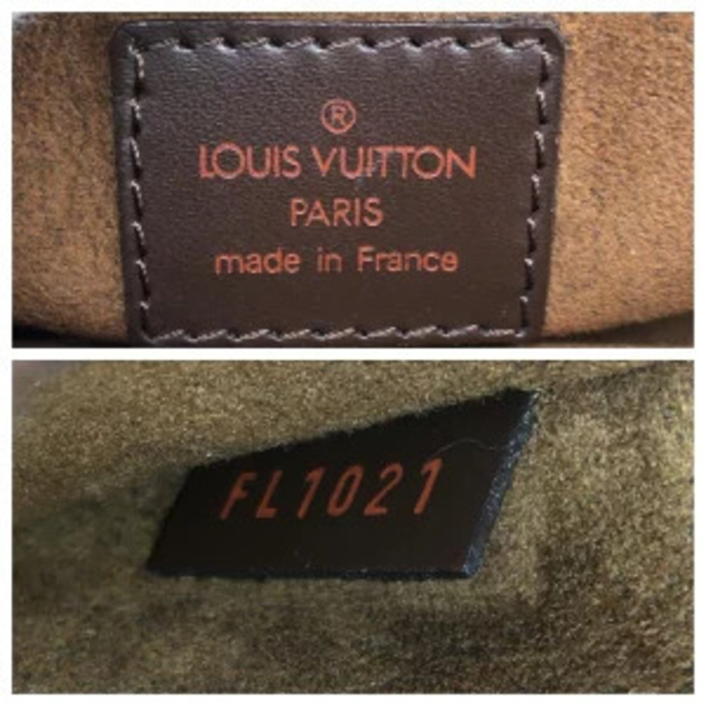 Louis Vuitton Damier Ebene Brown Saint brown clutch bag leather - Picture 4 of 9
